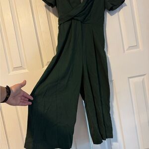 Elegant Green Jumpsuit